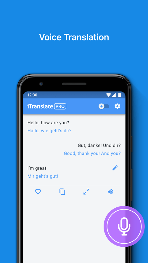 iTranslate Translator v7.1.0 MOD APK (Premium Unlocked)