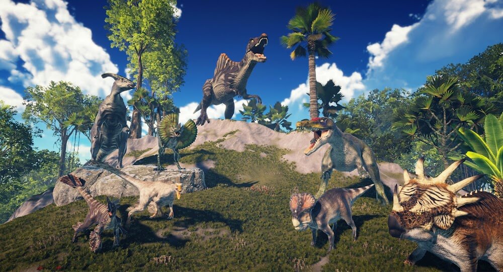 Jurassic.io v1.09 MOD APK (Unlock All Skins, Unlimited Money)