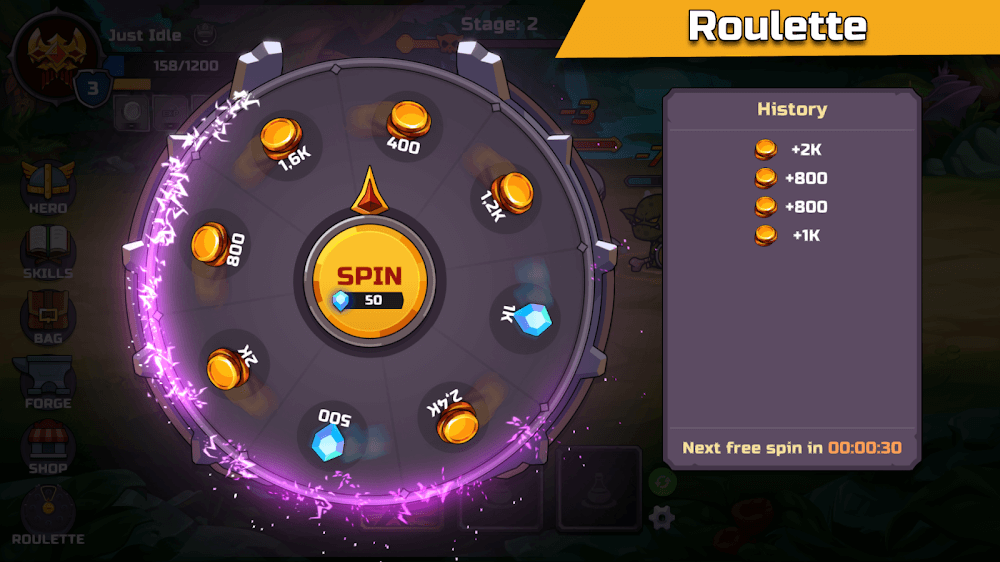 Just Idle: Idle Hero RPG v1.8.9 MOD APK (Dumb Enemy, Skill Upgrade)