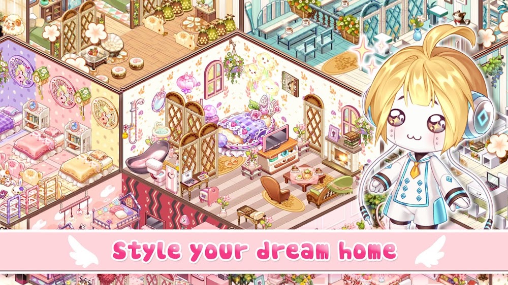 Kawaii Home Design v0.10.320 MOD APK (Free Rewards)