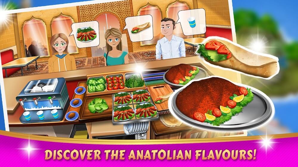 Kebab World: Chef Cafe Cooking v3.0.7 MOD APK (Unlimited Money)
