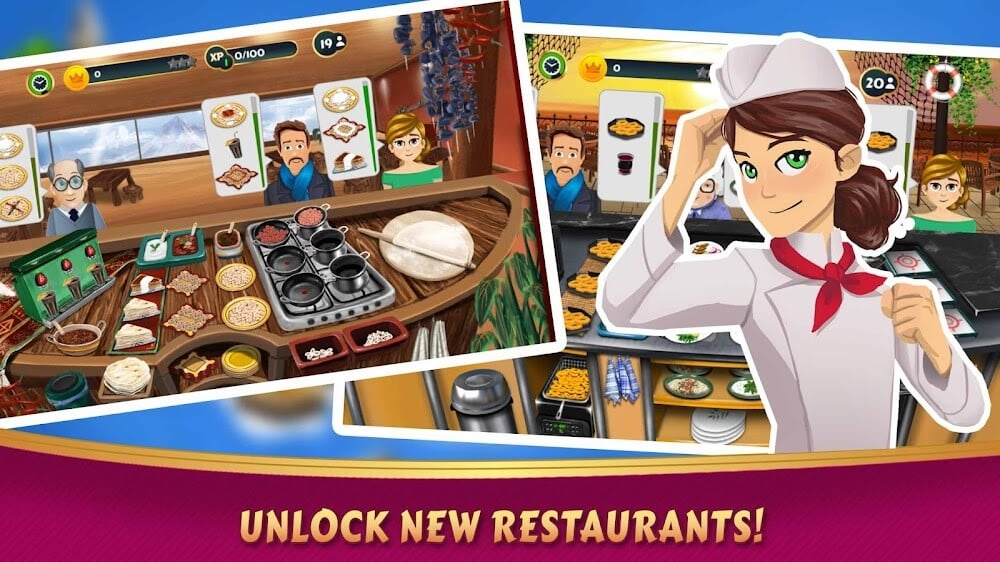 Kebab World: Chef Cafe Cooking v3.0.7 MOD APK (Unlimited Money)