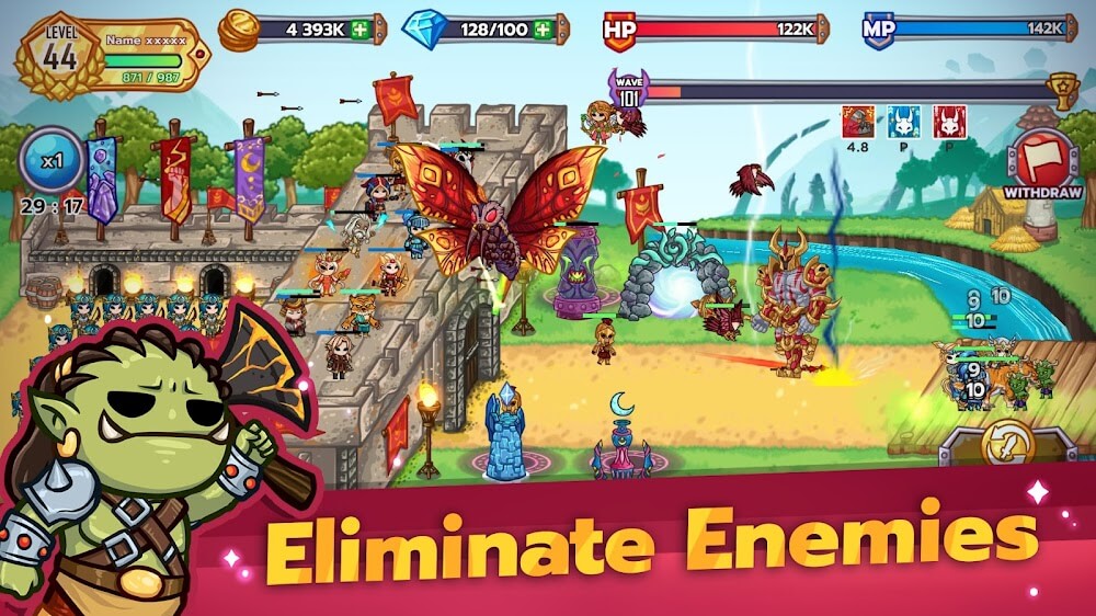 Kingdom Castle v1.3.2 MOD APK (Unlimited Purchase, Sp, Miner)