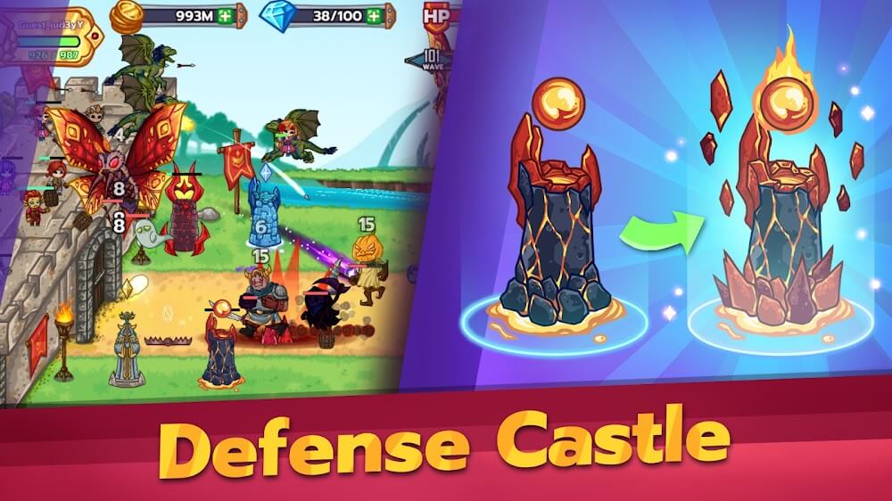 Kingdom Castle v1.3.2 MOD APK (Unlimited Purchase, Sp, Miner)