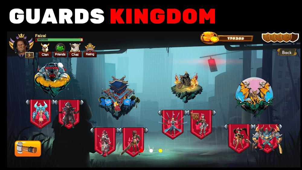 Kingdom of Invaders v1.2.17 MOD APK (God Mode | Weak Enemy)