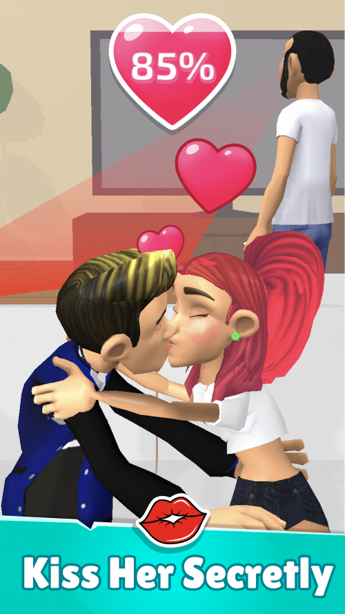 Kiss in Public: Sneaky Date v1.5.5 MOD APK (Free Rewards)