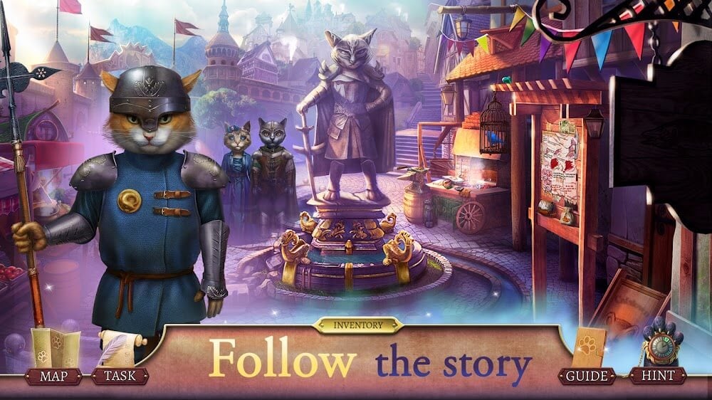 Knight Cats Leaves on the Road v1.1.1.18 APK (Latest Version)