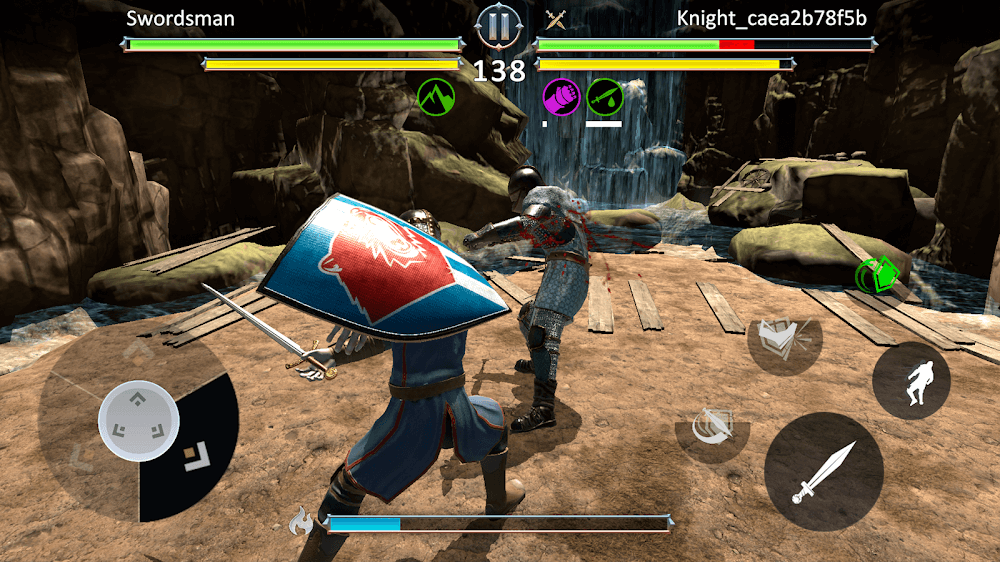 Knights Fight 2: New Blood v1.1.16 MOD APK (Dumb Enemy)