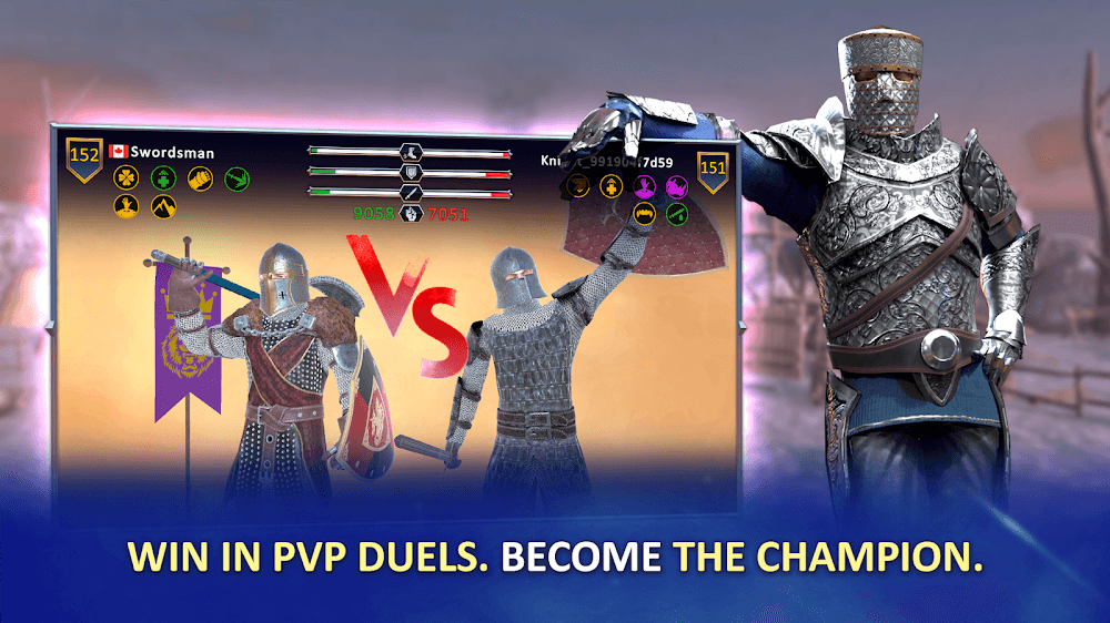 Knights Fight 2: New Blood v1.1.16 MOD APK (Dumb Enemy)