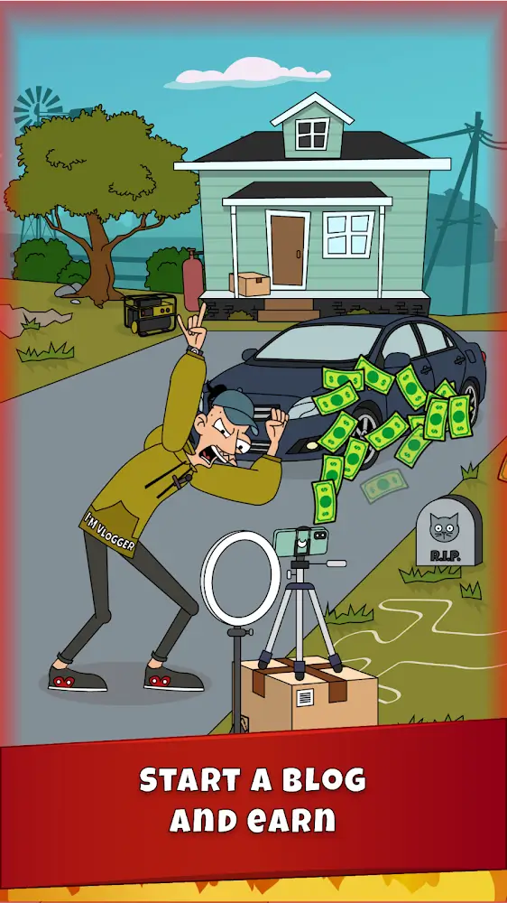 Lamar - Idle Vlogger v237.0.2 MOD APK (Free Upgrades)