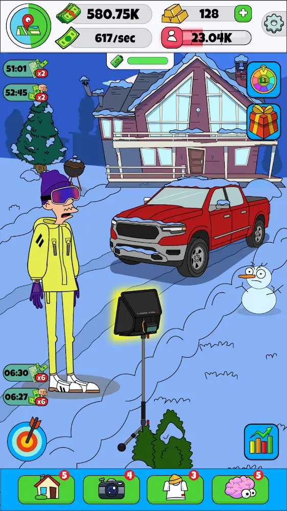 Lamar - Idle Vlogger v237.0.2 MOD APK (Free Upgrades)