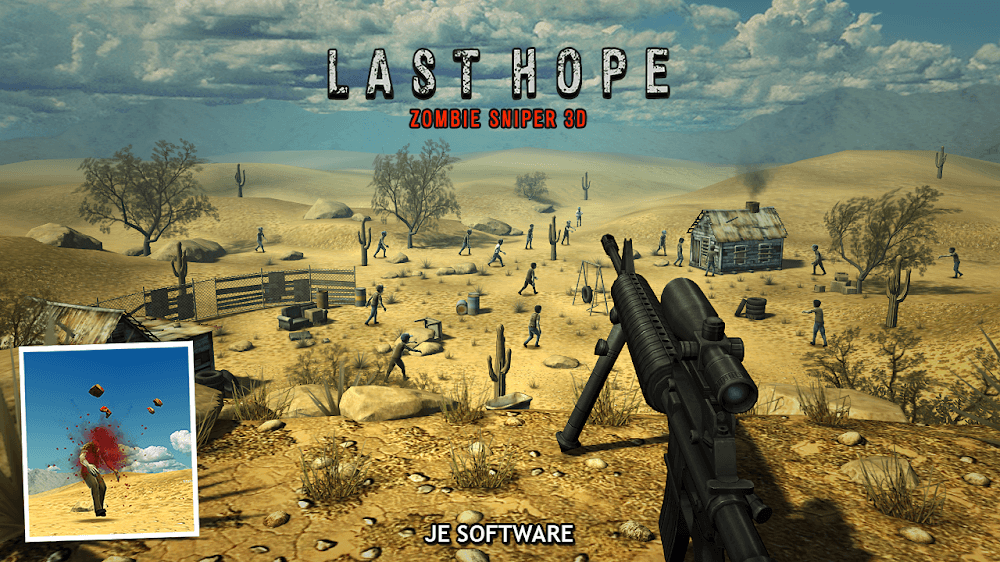 Last Hope Zombie Sniper 3D v6.26 MOD APK (Unlimited Money)