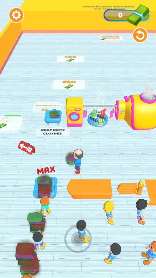 Laundry Rush v4.8.3 MOD APK (Free Rewards)