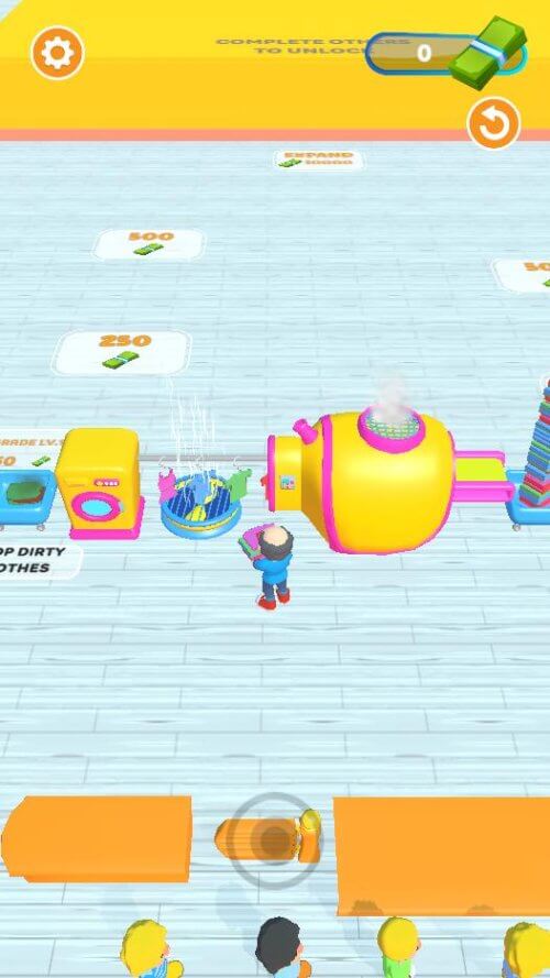 Laundry Rush v4.8.3 MOD APK (Free Rewards)