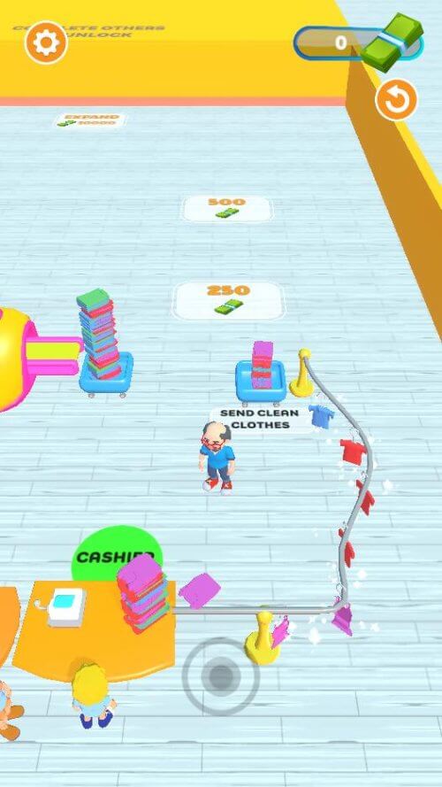 Laundry Rush v4.8.3 MOD APK (Free Rewards)