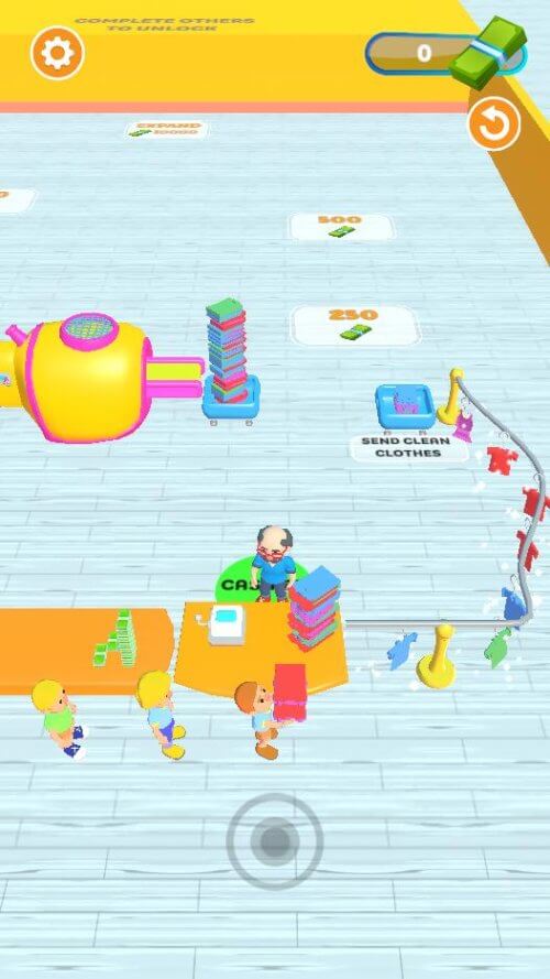 Laundry Rush v4.8.3 MOD APK (Free Rewards)