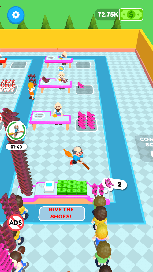 Laundry Rush v4.8.3 MOD APK (Free Rewards)