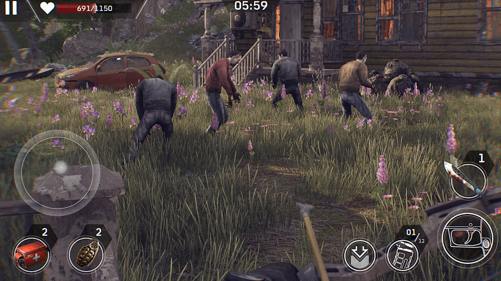 Left to Survive v8.1.0 MOD APK (No Reload, Damage, God Mode, Ammo)