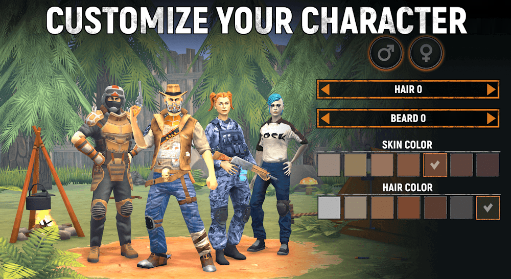 Let’s Survive v1.10.6 MOD APK (Free Shopping, Craft, Coins Increase)