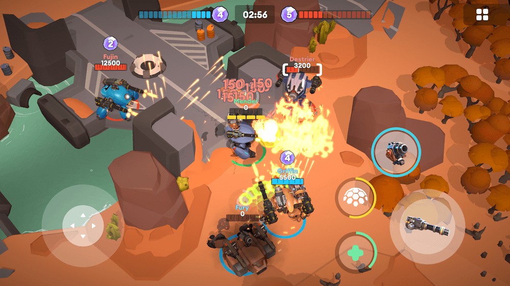 Little Big Robots v2.0.7 MOD APK (God Mode, Dumb Enemy)