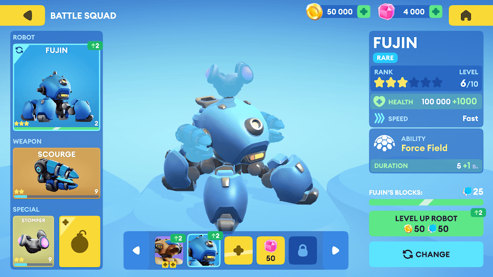 Little Big Robots v2.0.7 MOD APK (God Mode, Dumb Enemy)