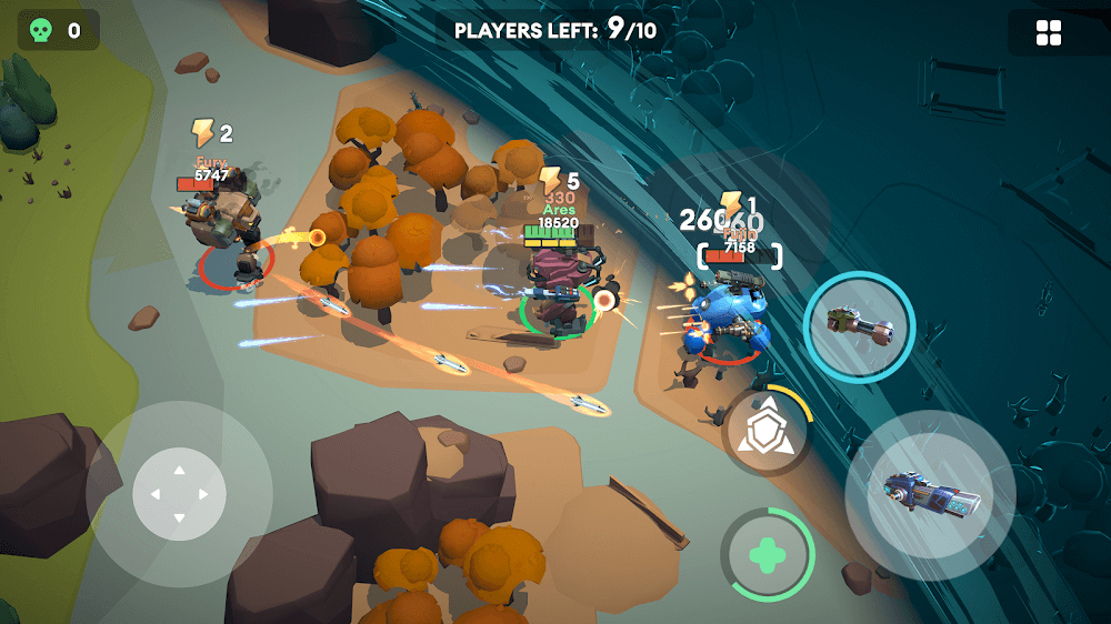 Little Big Robots v2.0.7 MOD APK (God Mode, Dumb Enemy)