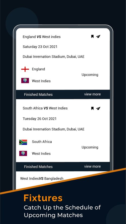 Live Cricket Score Updates v4.0 MOD APK (Premium Unlocked)