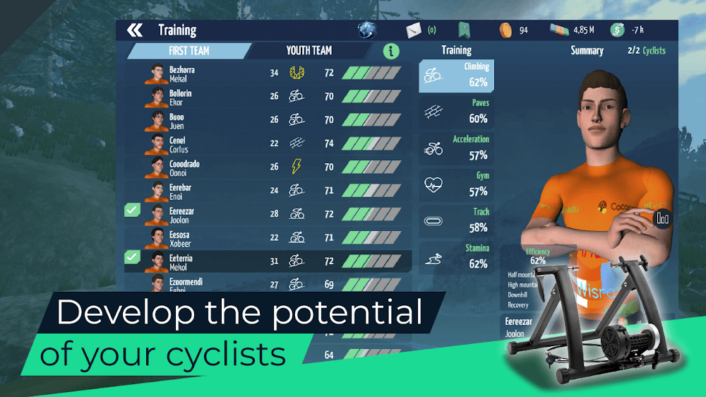 Live Cycling Manager 2023 v1.20 MOD APK (Unlimited Money)
