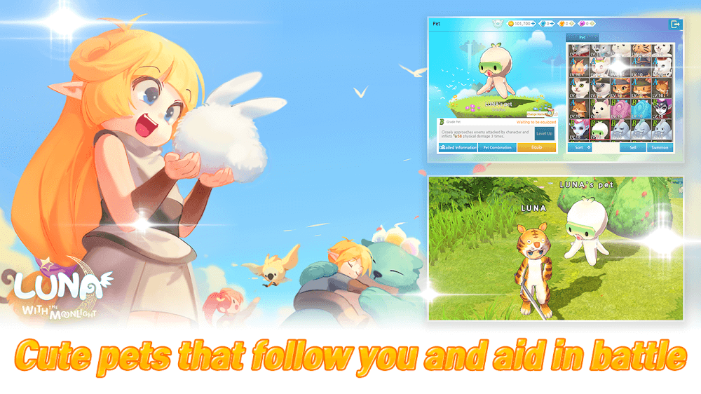 LunaM: SG v1.0.605 MOD APK (Menu, Attack, Move Speed)