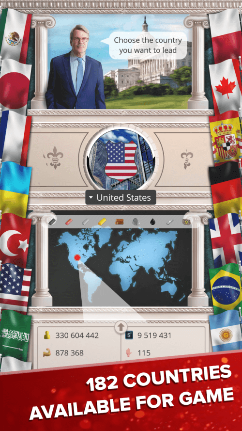 MA 1 – President Simulator PRO v1.0.68 MOD APK (Full, Unlimited Money)
