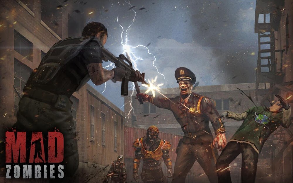 MAD ZOMBIES v5.35.2 MOD APK (Unlimited Money, Medals, Grenade)