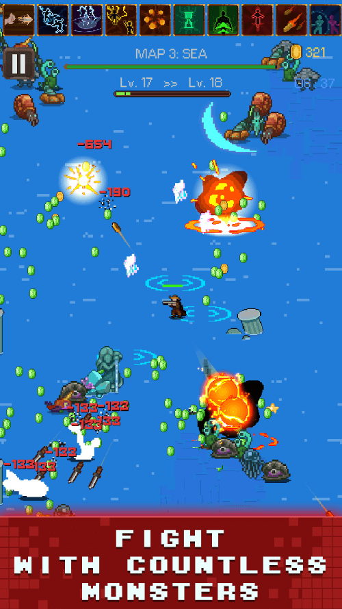 Infinite Horde: Survivors v1.29 MOD APK (Unlimited Money, Menu)