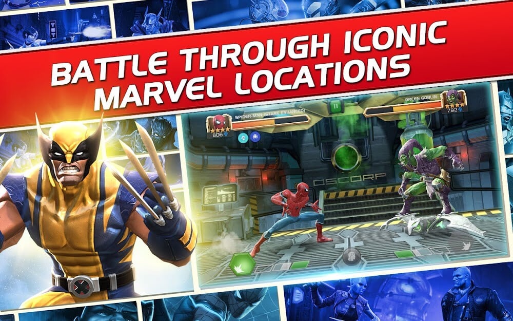 Marvel Contest of Champions v55.0.0 MOD APK (God Mode, Dumb Enemy, Free Skill)