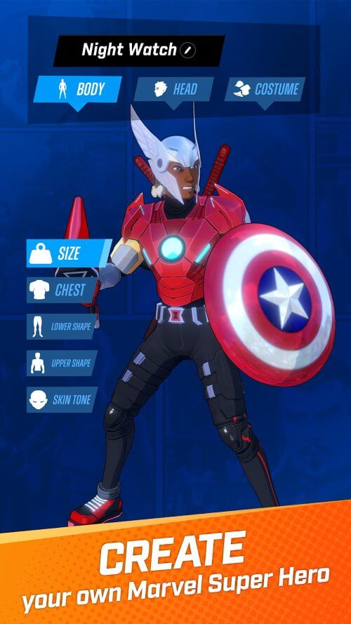 MARVEL World of Heroes v0.15.1 MOD APK (Immortality)