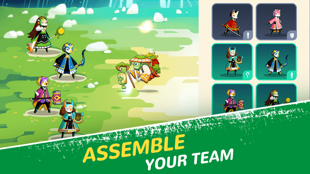 Masketeers: Idle Has Fallen v4.35.0 MOD APK (One Hit, God Mode, Gold Drop)