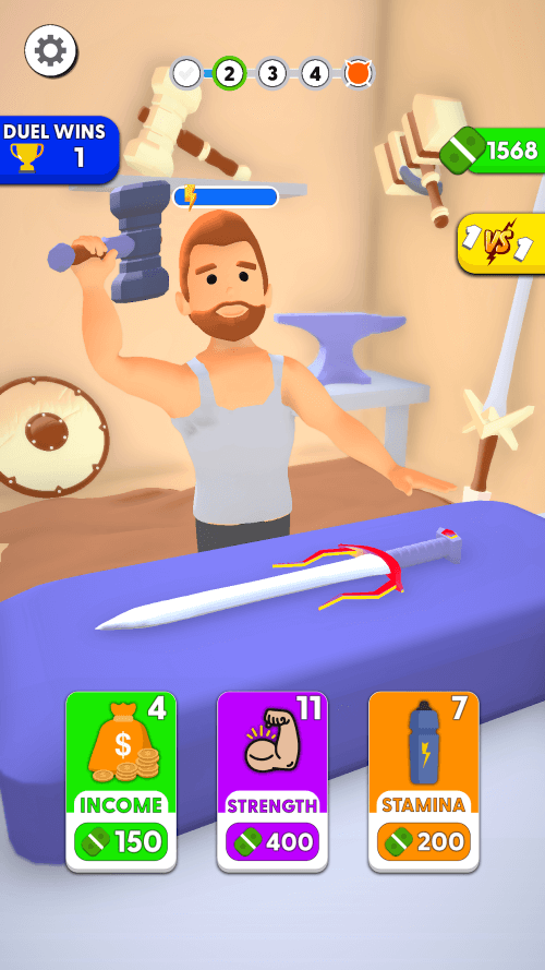 Master Of Swords v0.8 MOD APK (Unlimited Money)