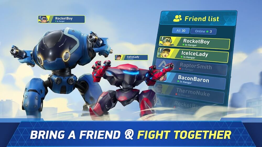 Mech Arena v3.390.20 MOD APK (Menu, Speed hack)