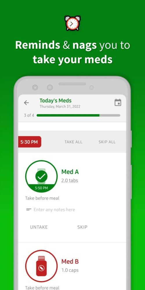 Medication Reminder & Tracker v10.8.1.1 MOD APK (Premium Unlocked)