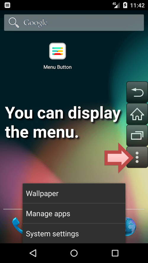 Menu Button v7.3 MOD APK (Premium Unlocked)