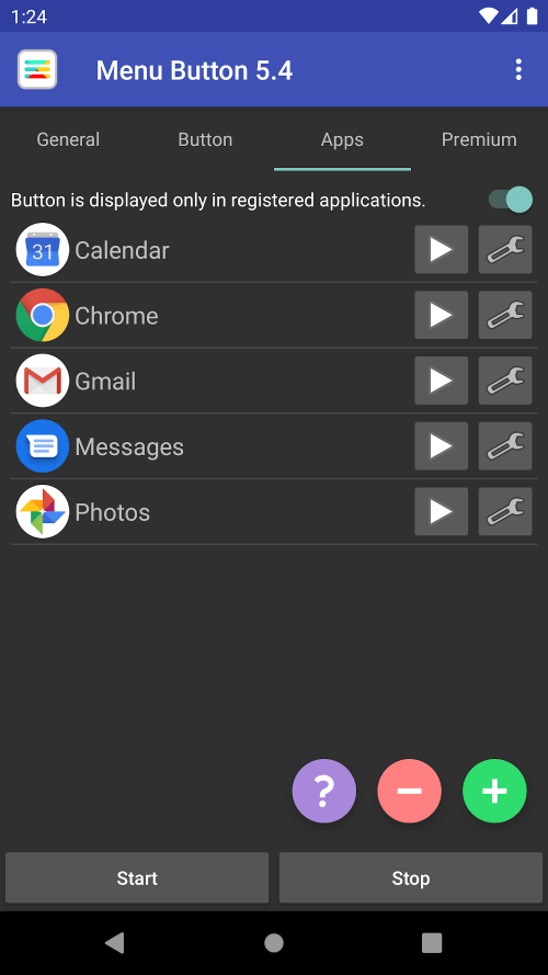 Menu Button v7.3 MOD APK (Premium Unlocked)