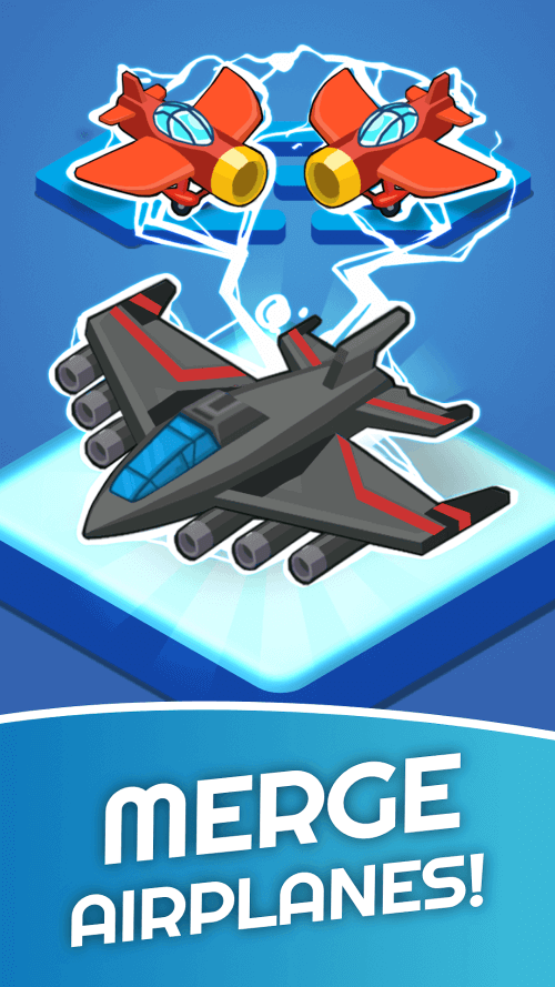Merge Airplane 2 v2.50.00 MOD APK (Unlimited Money)