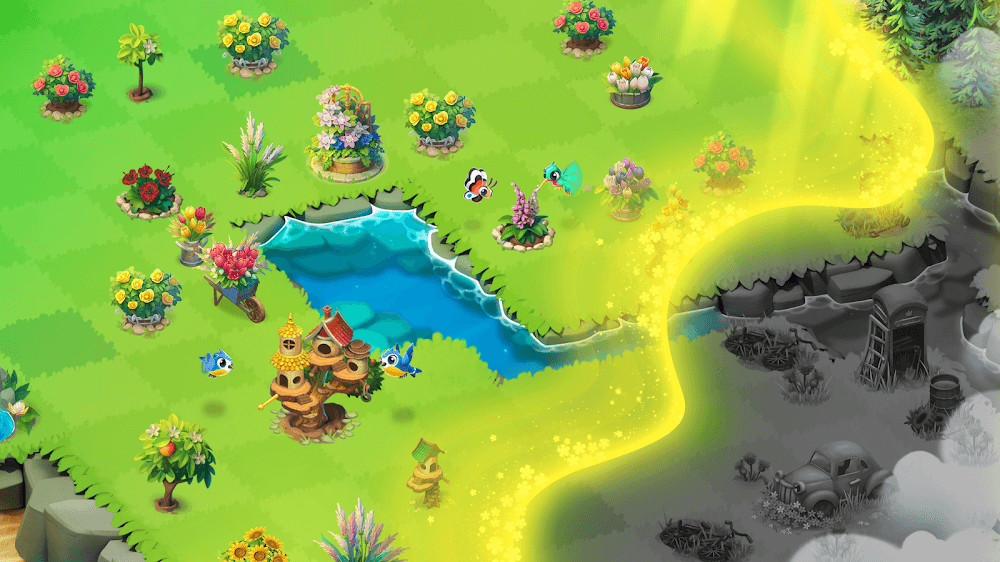 Merge Gardens v1.48.0 MOD APK (Menu, Money, Speed)