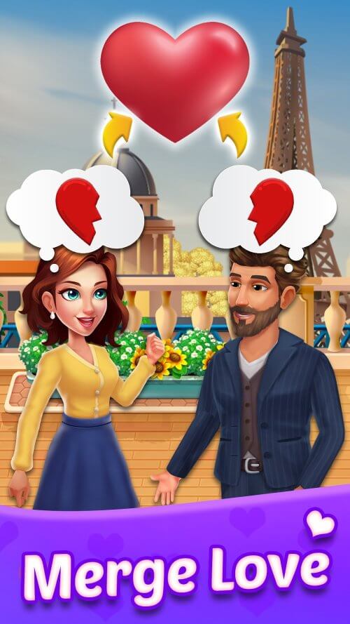 Merge Love - Happy cook v1.1.10 MOD APK (Unlimited Money)