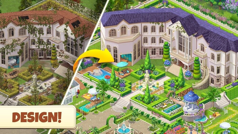 Merge Manor: Sunny House v1.3.52 MOD APK (Unlimited Money)