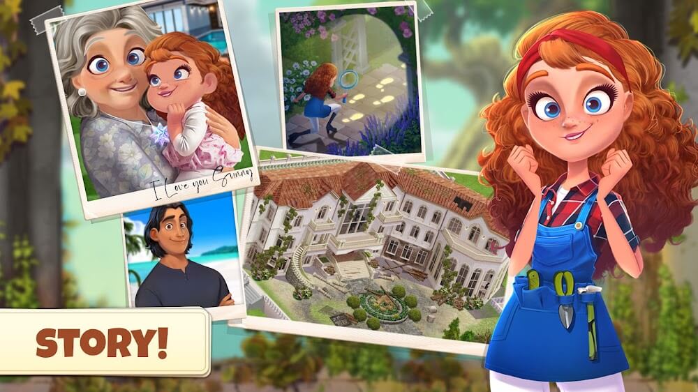 Merge Manor: Sunny House v1.3.52 MOD APK (Unlimited Money)