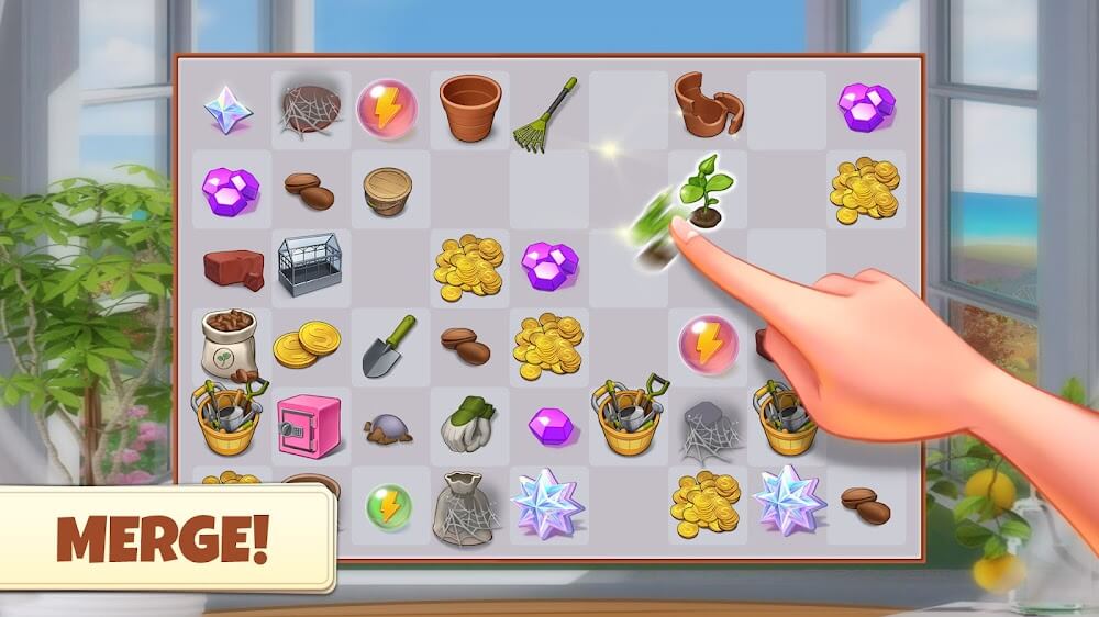 Merge Manor: Sunny House v1.3.52 MOD APK (Unlimited Money)