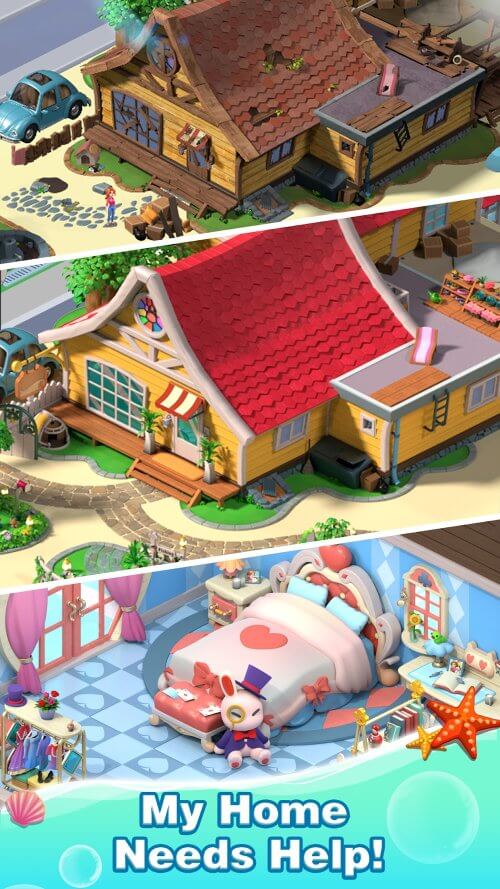 Merge Resort v2.7.4 MOD APK (Free Shopping)