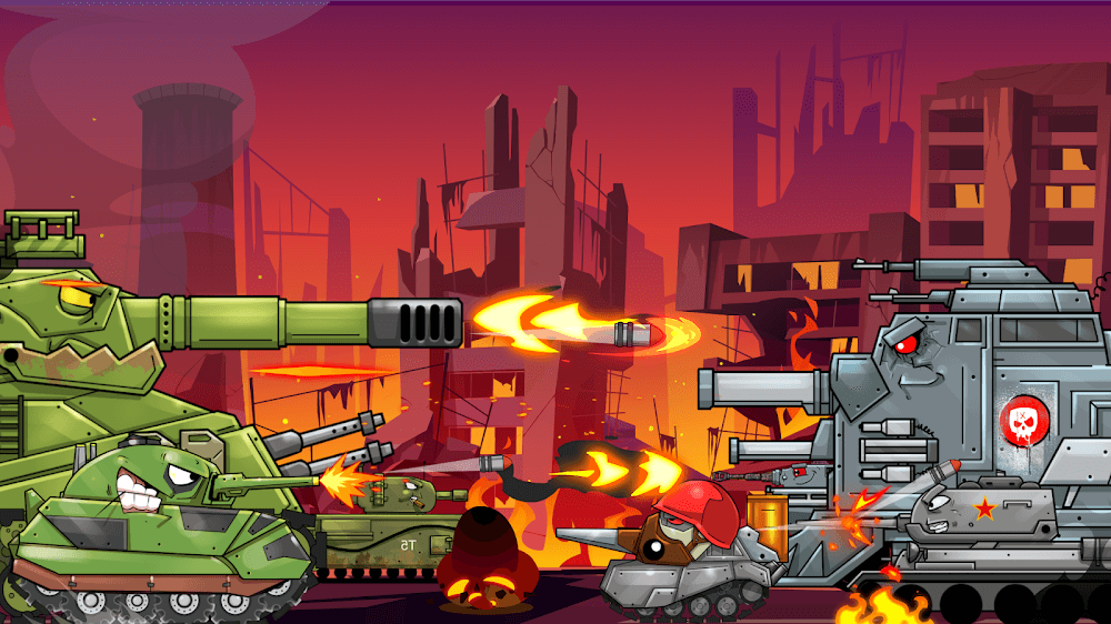 Merge Tanks: Combat war Stars v2.79.00 MOD APK (Unlimited Money)