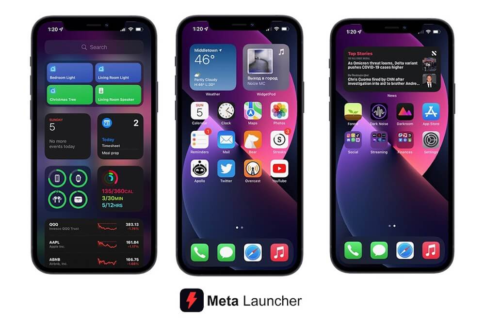 Meta Launcher v49 MOD APK (Full Paid, Removed ADS)
