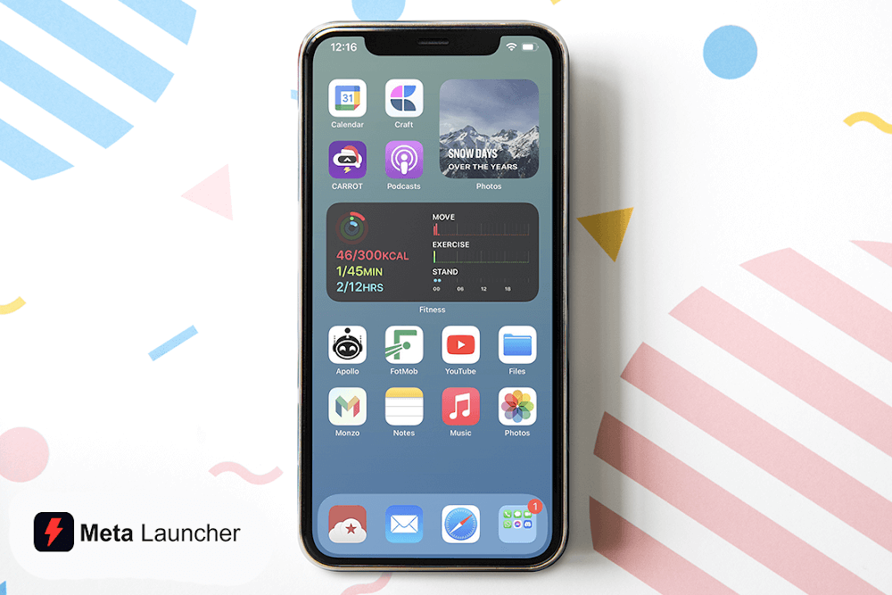 Meta Launcher v49 MOD APK (Full Paid, Removed ADS)